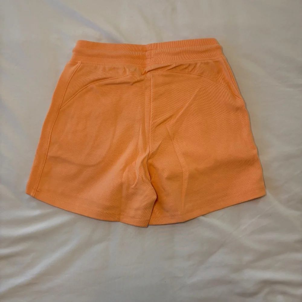 Alphalete NWT Essential Core Orange Frost Shorts- Size Small - Picture 4 of 5